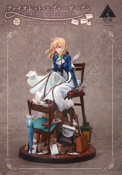 violet evergarden figure|violet evergarden resin statue.